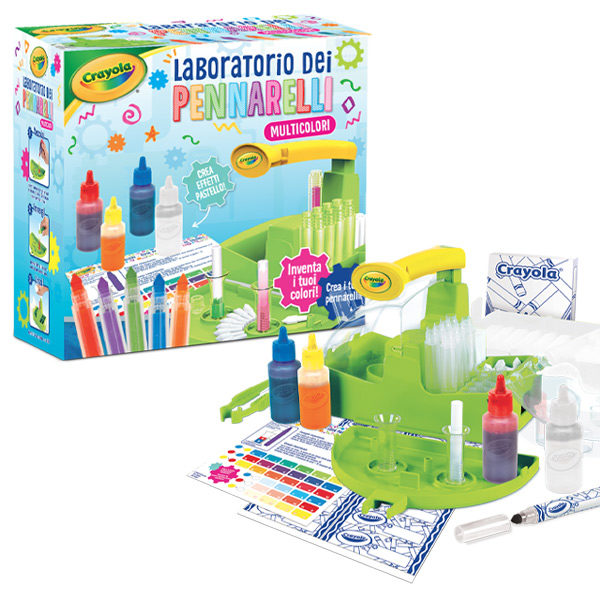 Crayola LABORATORIO DEI PENNARELLI COLORI PASTELLO 