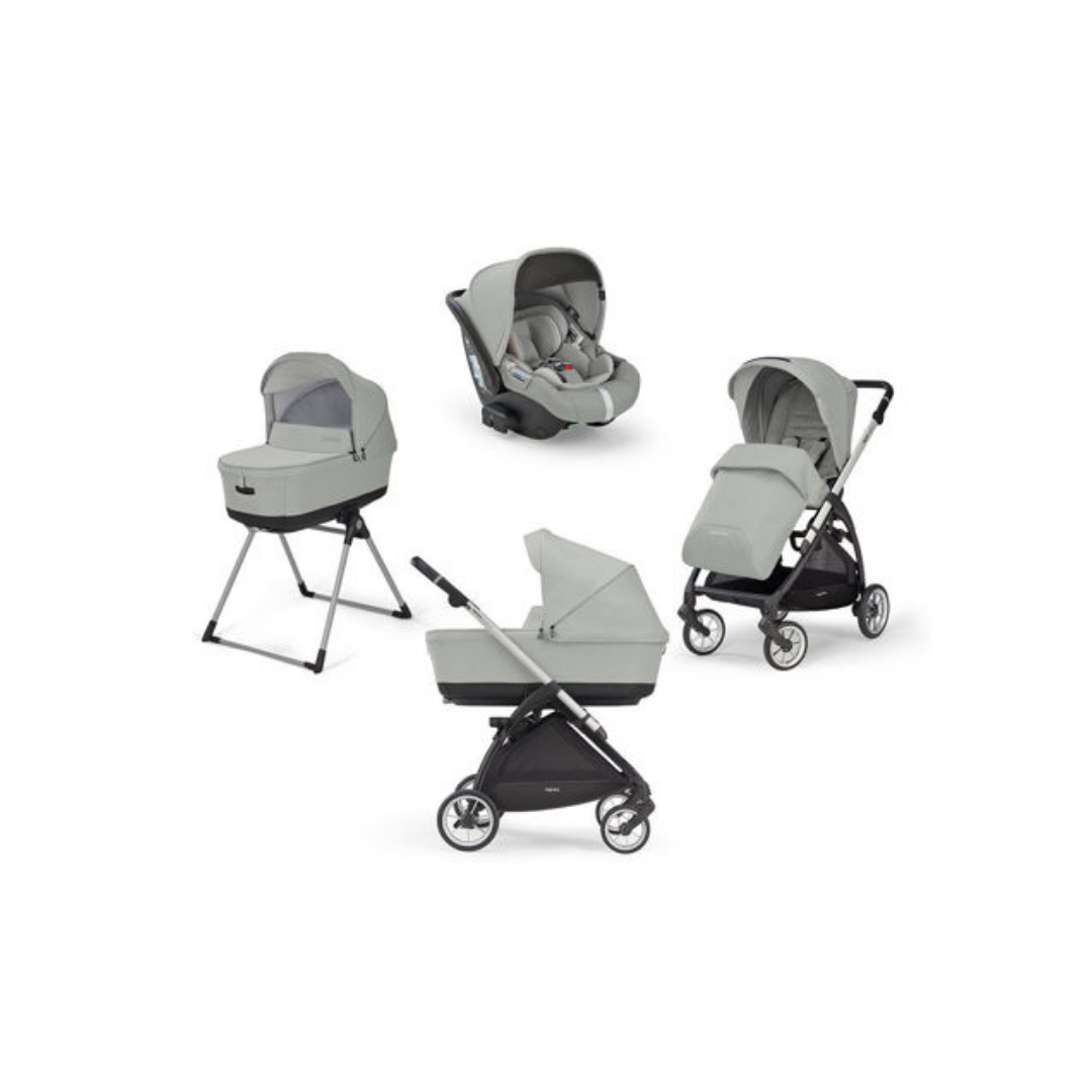 INGLESINA® KIT SYSTEM QUATTRO ELECTA CAB GREEN W. T. SILVER Priolo Shop