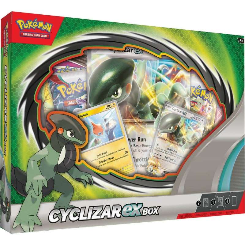 EX Box di Maggio: buste d'espansione, carta promozionale olografica, carta olografica gigante e carta codice per il Gioco di Carte Collezionabili Pokémon Online