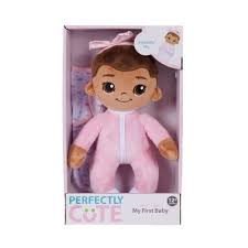 JAKKS® PERFECTLY CUTE MY FIRST BABY - DARK BROWN HAIR, DARK BROWN EYES