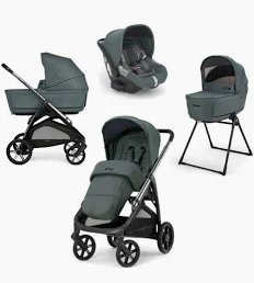 INGLESINA® KIT SYSTEM QUATTRO APTICA DARWIN RECLINE EMERALD GREEN